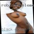 Black woman lingerie