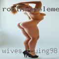 Wives trying